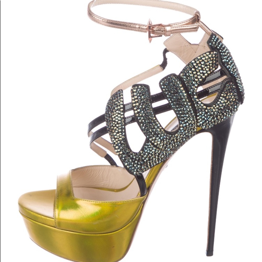 Yellow Gold Ruthie Davis Size 9